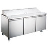 Omcan - 70" Refrigerated Prep Table - 50048