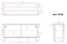 Omcan - 24" X 72" Stainless Steel Worktable With Cabinets And Sliding Door - 44188