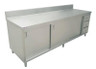 Omcan - 30" X 72" Worktable With Cabinet, Drawers, And Sliding Doors - 45286