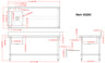 Omcan - 30" X 72" Stainless Steel Table With Left Sink And 6" Backsplash - 43243