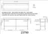 Omcan - 24" X 84" Stainless Steel Heavy-Duty Worktable With 4" Backsplash - 23799