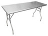 Omcan - 30" X 60" Stainless Steel Folding Table - 41232