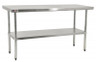 Omcan - 24" X 48" Stainless Steel Heavy-Duty Worktable - 17580