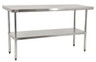 Omcan - 24" X 60" Stainless Steel Heavy-Duty Worktable - 17581