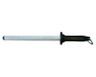 Omcan - 12" Diamond Sharpening Steel With Black Handle - 13774