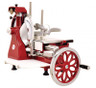 Omcan - 14" Diameter Blade Manual Volano Slicer With Flower Flywheel - 26074
