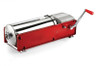 Omcan - Elite Series Horizontal Two-Speed Gear-Driven Manual Sausage Stuffer With 30 Lb. Capacity - 13725