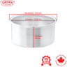 Crown - 6" x 3" Aluminum Cake Pan - 306