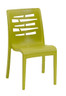 Grosfillex - Essenza Fern Green Stacking Chair