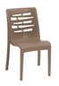 Grosfillex - Essenza Taupe Stacking Chair