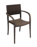 Grosfillex - Java Stacking Bronze Stacking Armchair