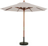 Grosfillex - Market Sand 9 Ft Round Umbrella