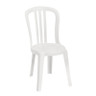 Grosfillex - Miami Bistro White Stacking Side Chair