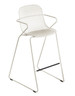 Grosfillex - Ramatuelle '73 Creme Absolut Stacking Barstool