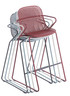 Grosfillex - Ramatuelle '73 Gris Pavement Stacking Barstool (2 Pack)