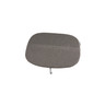 Grosfillex - Ramatuelle '73 Gray Stacking Dining Armchair Cushion