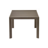Grosfillex - Sunset 20" x 20" Fusion Bronze Outdoor Low Table - US040599