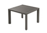 Grosfillex - Sunset 20" x 20" Fusion Bronze Outdoor Low Table - US040599