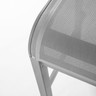 Grosfillex - Sunset Gray/ Platinum Gray Outdoor Stacking Armless Barstool (2 Pack)