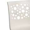 Grosfillex - Tempo White Stacking Sidechair (4 Pack)