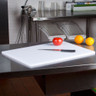 Williams - White 18" x 24" x 1/4" Thermoplastic Cutting Board