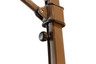 Grosfillex - Windmaster 10' Black Cantilever Recacril® Fabric Square Umbrella