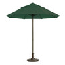 Grosfillex - Windmaster 7.5' Forest Green Recacril® Fabric Round Umbrella
