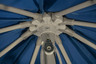 Grosfillex - Windmaster 9' Pacific Blue Recacril® Fabric Round Umbrella