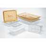 Williams- 1/4 Size Clear Polycarbonate Food Pan Lid With Handle