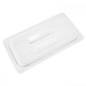 Williams- 1/3 Size Clear Polycarbonate Food Pan Lid With Handle