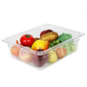 Williams- 1/2 Size Clear Polycarbonate Food Pan - 4" Deep