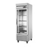 True - TH Series 27" Stainless Steel Heated Cabinet w/ Glass Swing Door - TH-23G~FGD01