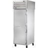 True - Spec Series 27.5" Stainless Steel Pass-Thru Freezer w/ Solid Swing Doors - STG1FPT-1S-1S