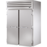 True - Spec Series 68" Stainless Steel Roll-In Refrigerator w/ 2 Solid Swing Doors - STG2RRI-2S