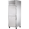 True - Spec Series 27.5" Stainless Steel Heated Cabinet w/ Solid Half Swing Doors - STG1H-2HS