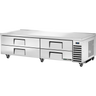 True - 82" Refrigerated Chef Base w/ 4 Drawers - TRCB-82-HC