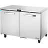 True - Spec Series 48" Stainless Steel Undercounter Freezer w/ 2 Solid Swing Doors - TUC-48F-HC-SPEC3
