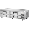 True - 72" Refrigerated Chef Base w/ 4 Drawers - TRCB-72-HC