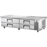 True - 86" Refrigerated Chef Base w/ 4 Drawers - TRCB-82-86