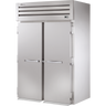 True - Spec Series 68" Stainless Steel Roll-In Refrigerator w/ 2 Solid Swing Doors - STR2RRI89-2S