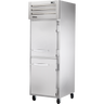True - Spec Series 27.5" Stainless Steel Freezer w/ 2 Solid Half Swing Doors - STG1F-2HS-HC