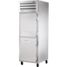 True - Spec Series 27.5" Stainless Steel Refrigerator w/ 2 Solid Half Swing Doors - STR1R-2HS-HC