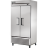 True - T-Series 40" Stainless Steel Freezer w/ 2 Solid Swing Doors - T-35F-HC