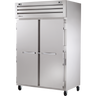 True - Spec Series 52" Stainless Steel Refrigerator/Freezer w/ Solid Swing Doors -STG2DT-2S