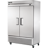 True - TS Series 54" Stainless Steel Freezer w/ 2 Solid Swing Doors - TS-49F-HC