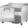 True - 44" Stainless Steel Worktop Refrigerator w/ 1 Door - TWT-44-HC