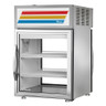True - 24" Stainless Steel Countertop Pass-Thru Refrigerator w/ Glass Doors - GDM-05PT-S-HC-TSL01