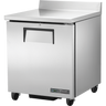 True - 27" Stainless Steel Worktop Refrigerator w/ 1 Door - TWT-27-HC