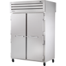 True - Spec Series 52" Stainless Steel Pass-Thru Heated Cabinet w/ Solid Swing Doors - STG2HPT-2S-2S