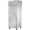True - Spec Series 27.5" Stainless Steel Pass-Thru Heated Cabinet w/ Solid Doors - STG1HPT-1S-1S